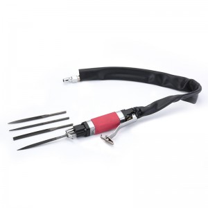 Chonaic an comhad aeir scamhadh scian ag comhad comhaid frithingeach a chonaic sander sander